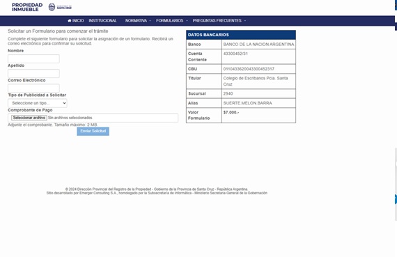 Pantalla Usuario Particular